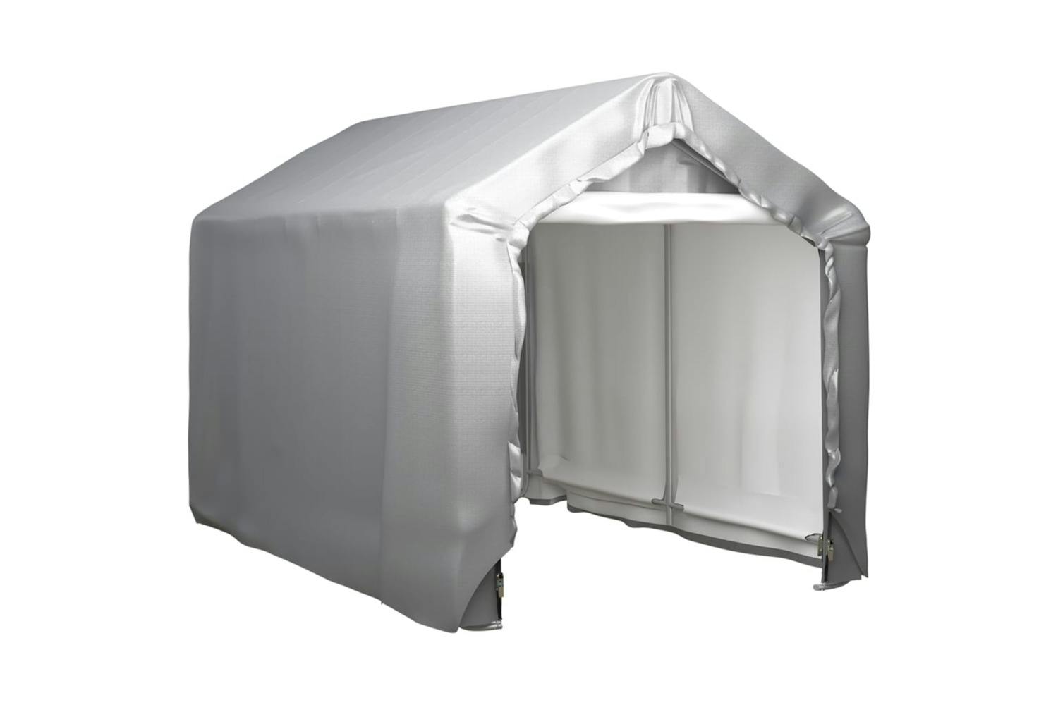 Vidaxl 3079585 Storage Tent 180x300 Cm Steel Grey