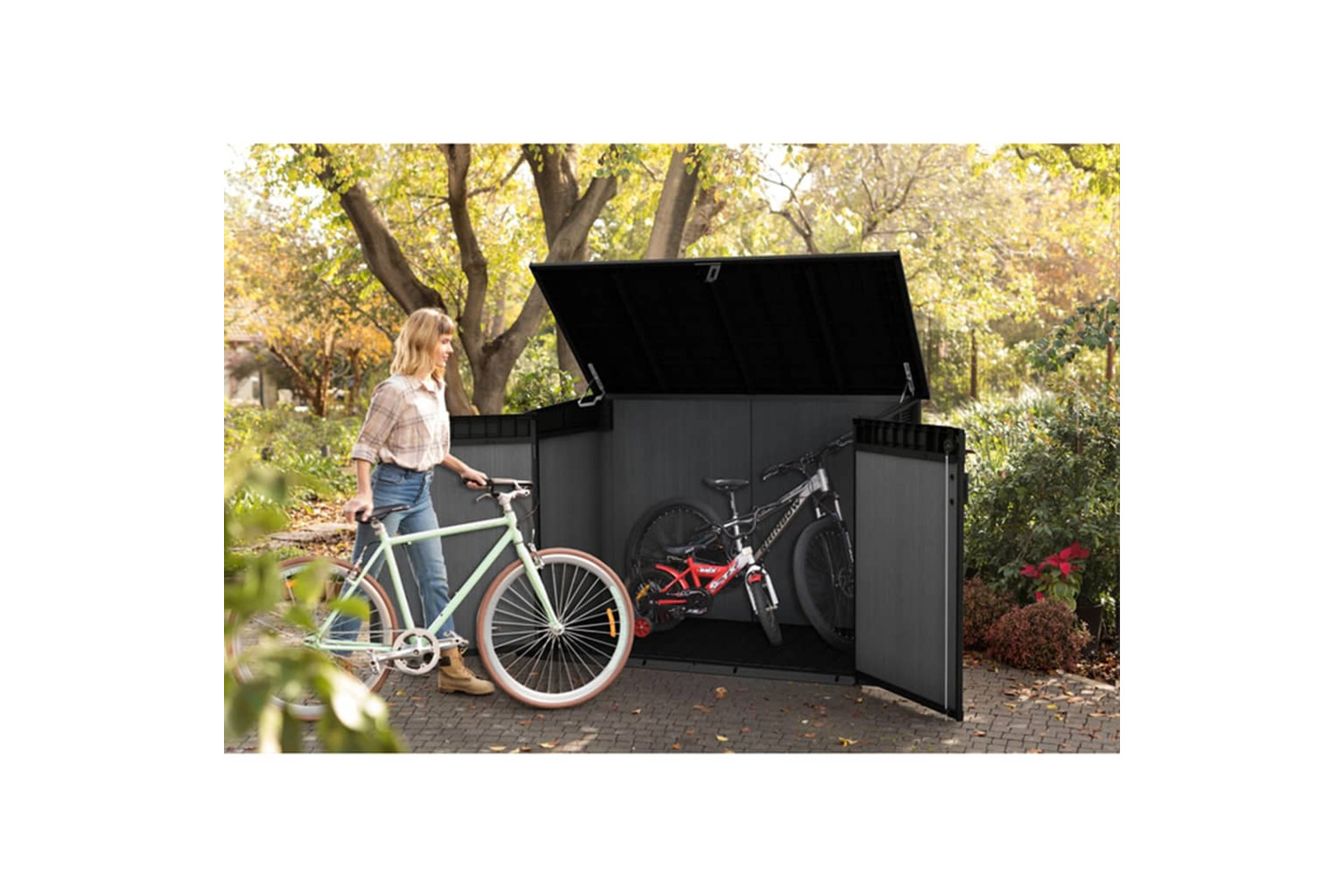 Keter 444962 Garden Shed Cortina Mega 2020l Grey