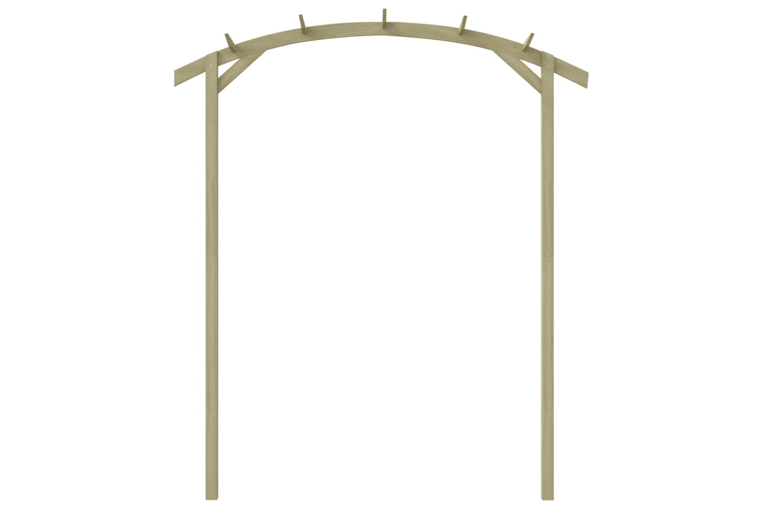 vidaXL 44925 Garden Pergola Impregnated Pinewood 180x210x40cm