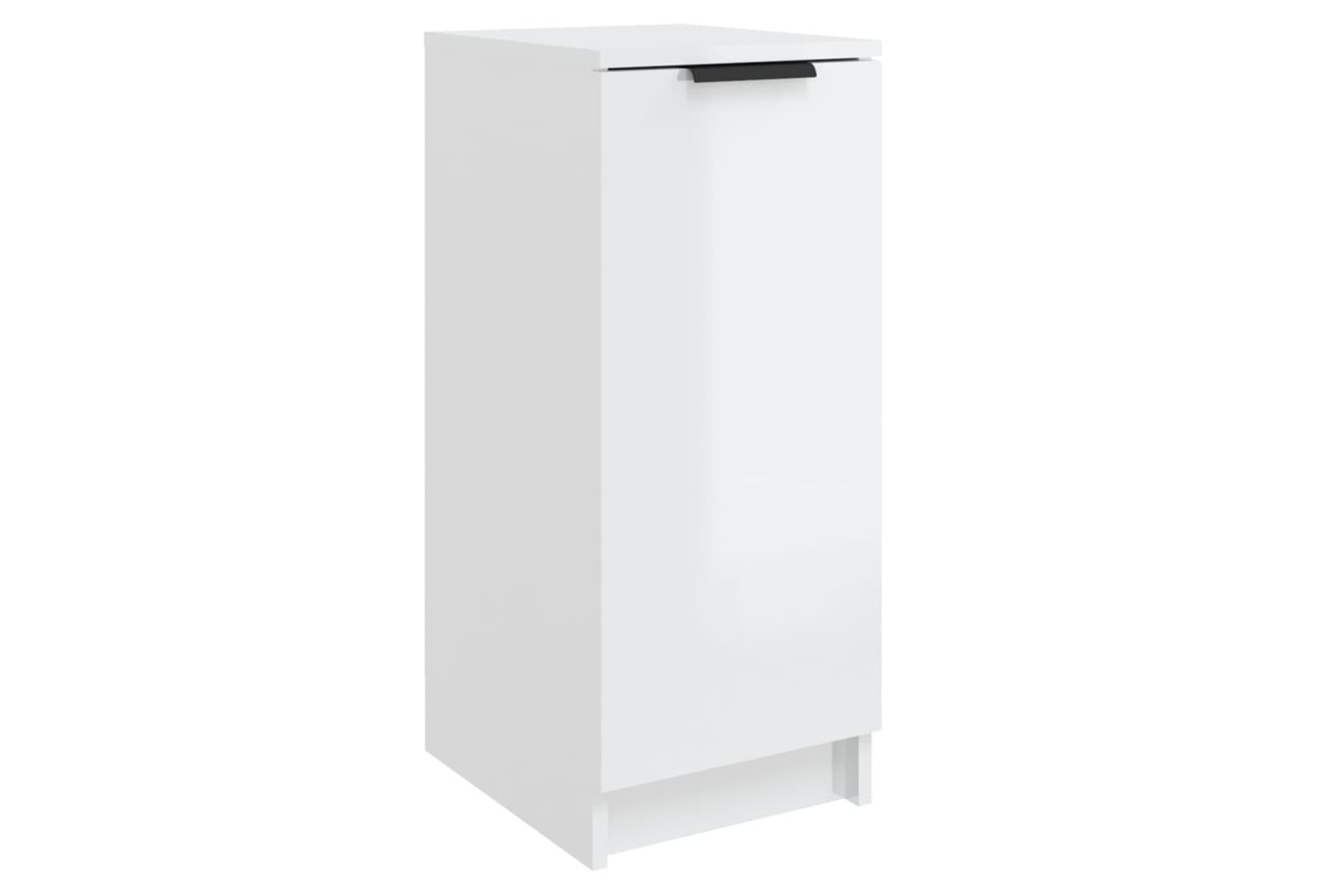 vidaXL 811418 Shoe Cabinet High Gloss White 30x35x70cm Engineered Wood