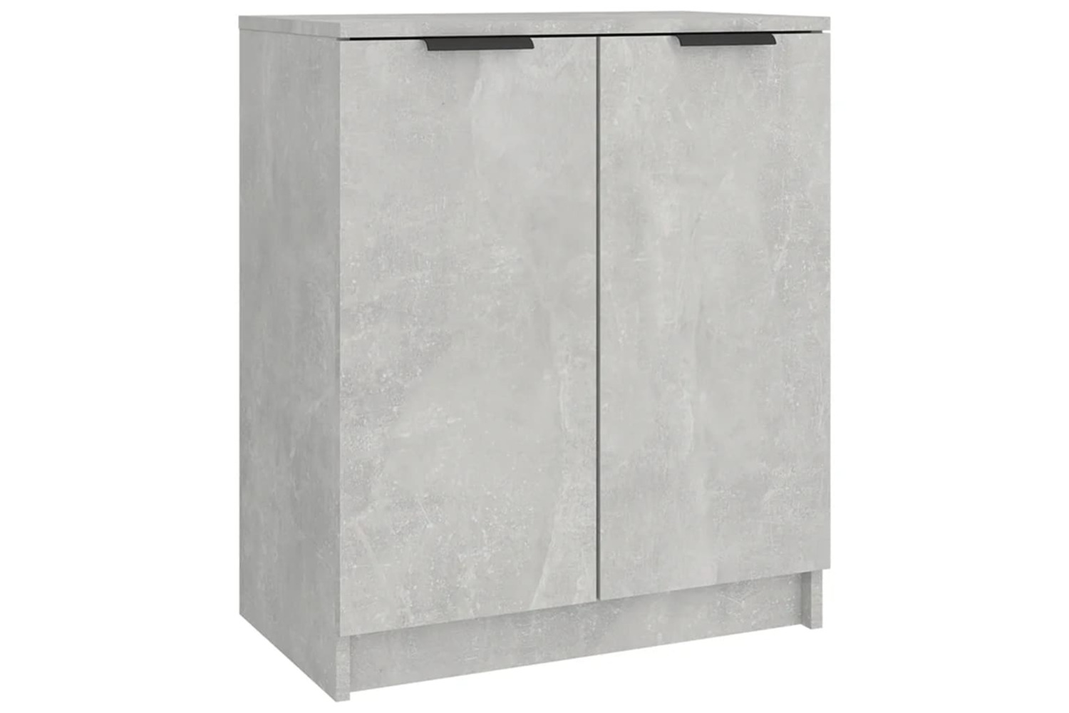 vidaXL 811425 Shoe Cabinet Concrete Grey 59x35x70cm Engineered Wood