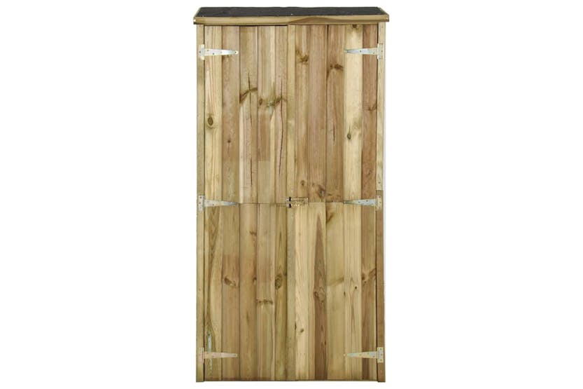 Vidaxl 45138 Garden Tool Storage Shed Pinewood 85x48x177 Cm