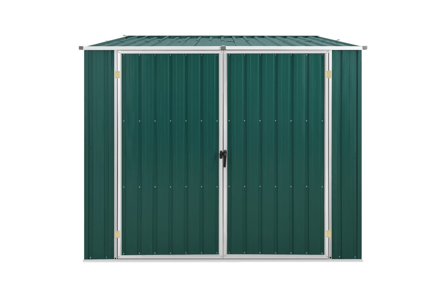 vidaXL 46253 Garden Shed Green 195x198x159cm Galvanised Steel