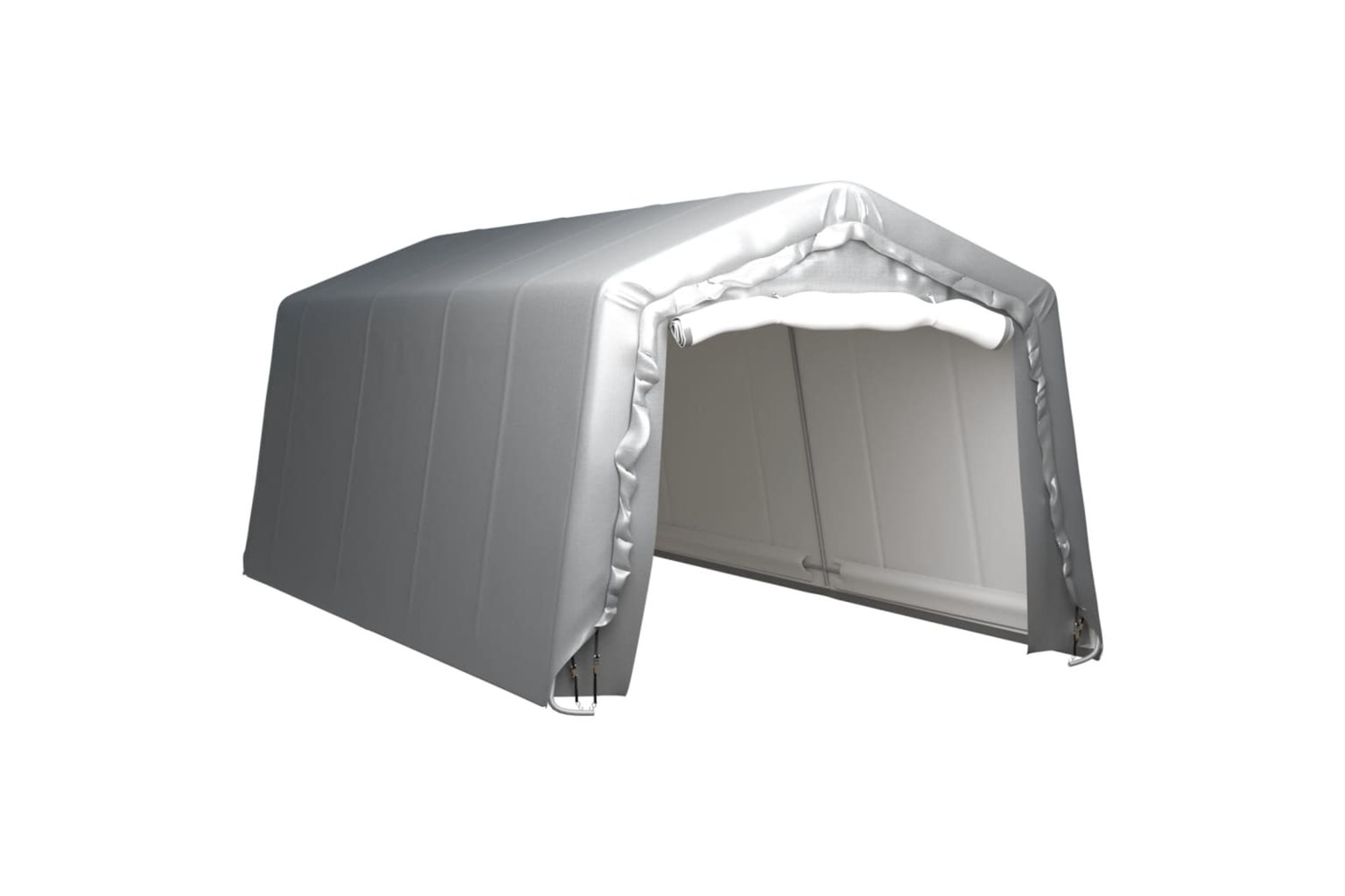 vidaXL 3079588 Storage Tent 300x600cm Steel Grey