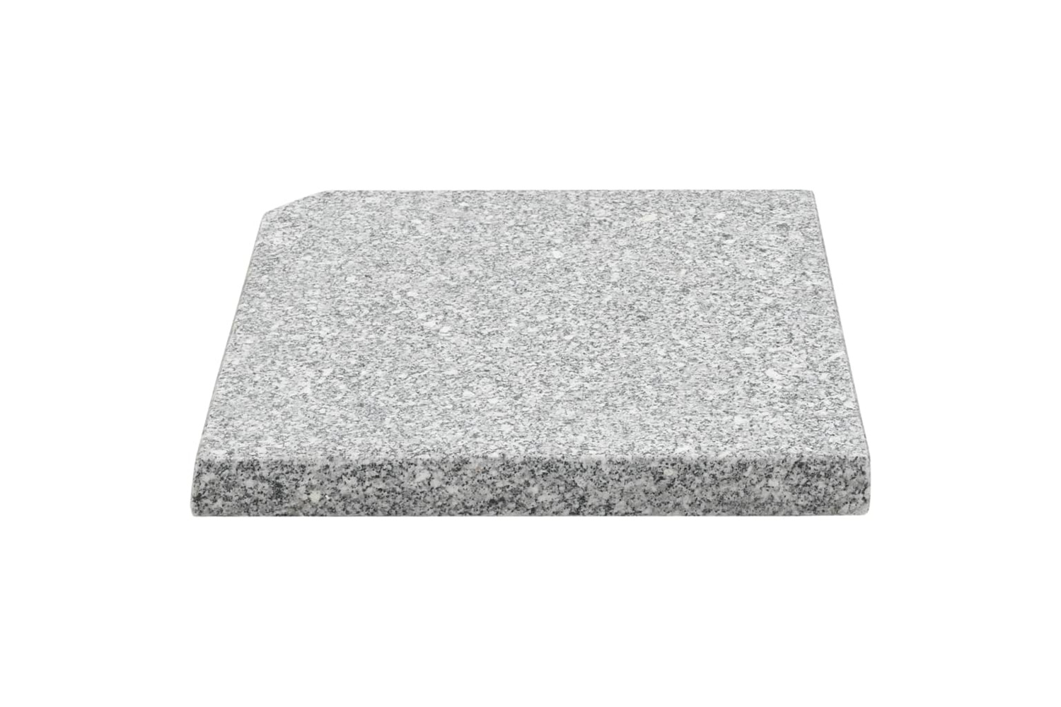 vidaXL 45070 Umbrella Weight Plate Granite 25 Kg Square Grey