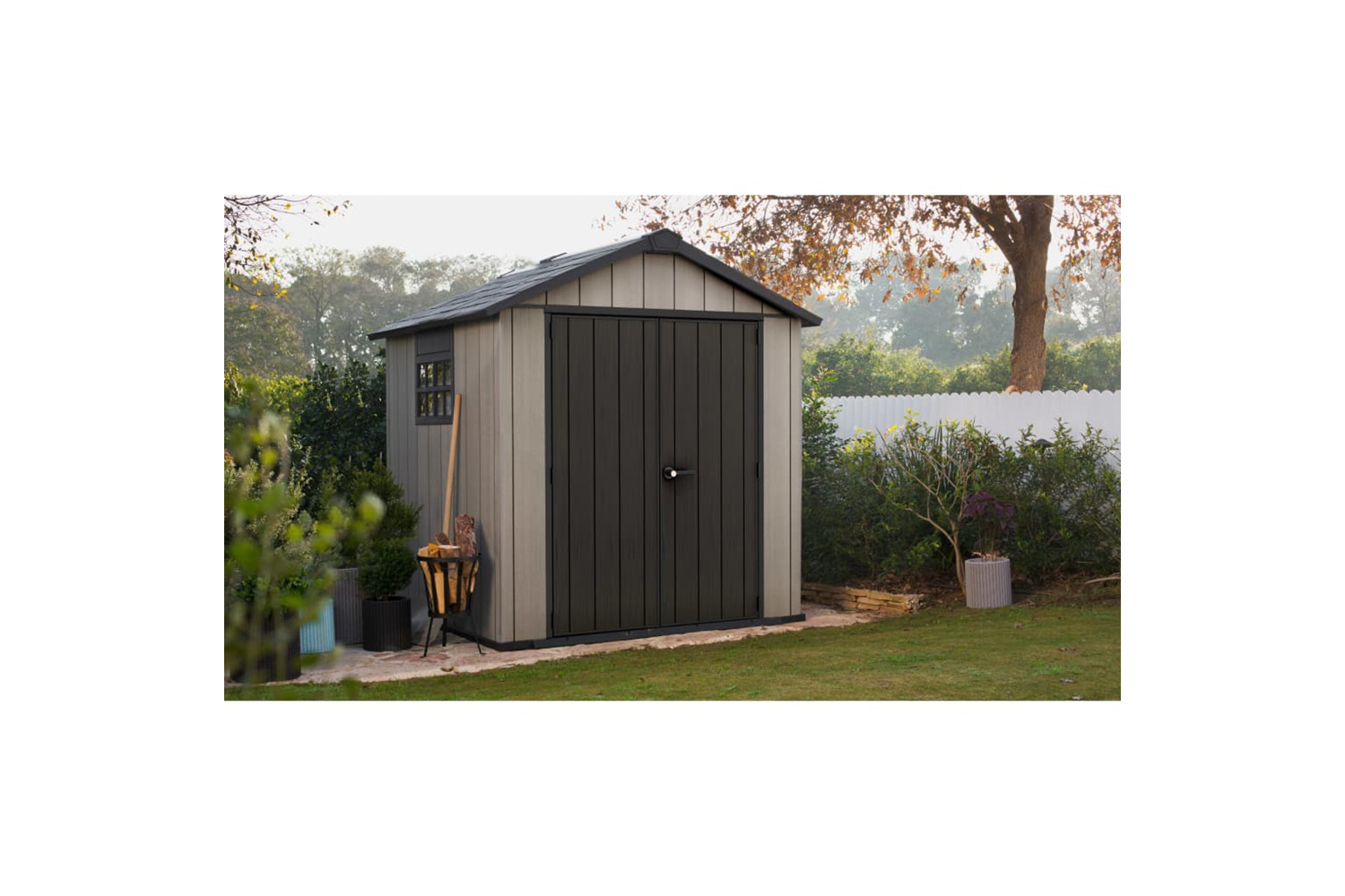 Keter 407749 Garden Shed Oakland 757 Anthracite