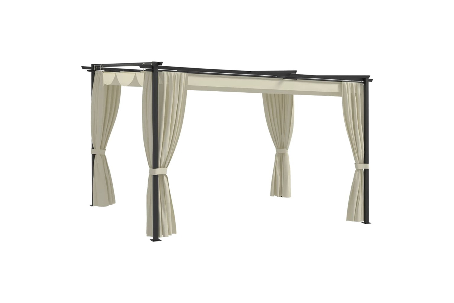 vidaXL 3053420 Gazebo 4x3 M Cream