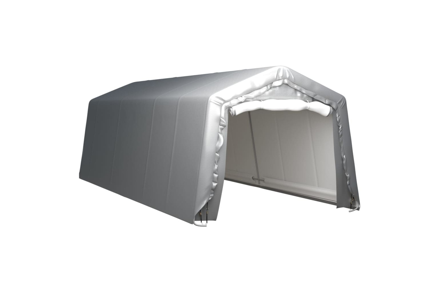 vidaXL 3079589 Storage Tent 300x750cm Steel Grey