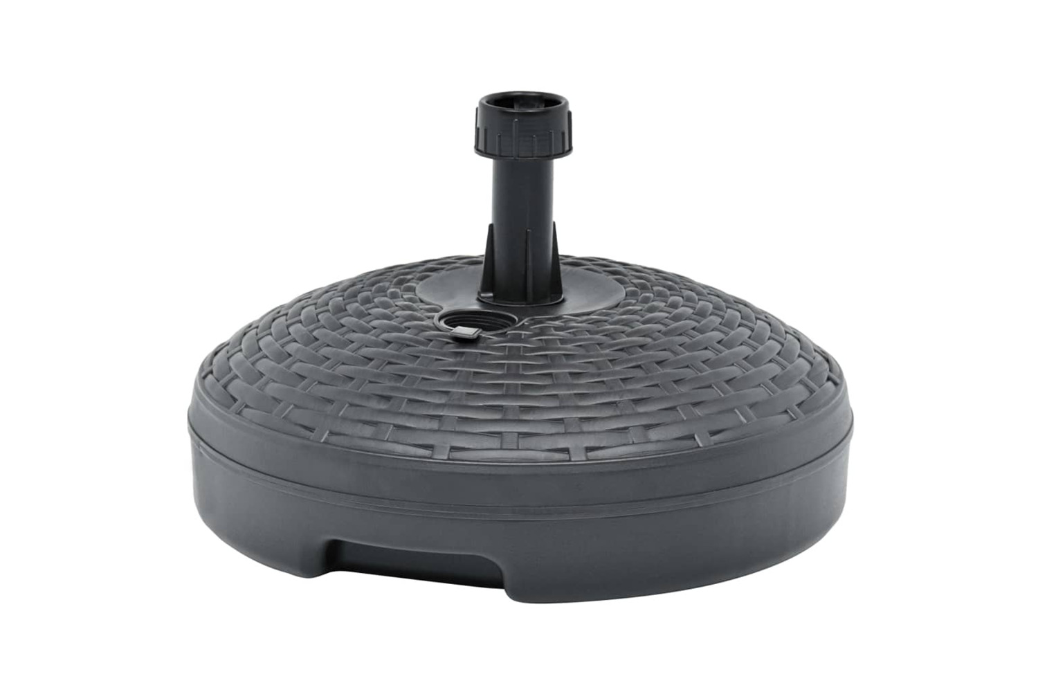 vidaXL 48771 Umbrella Base Sand/water Filled 20 L Anthracite Plastic Rattan