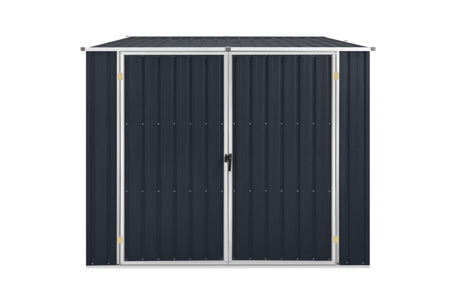 vidaXL 46255 Garden Shed Anthracite 195x198x159cm Galvanised Steel