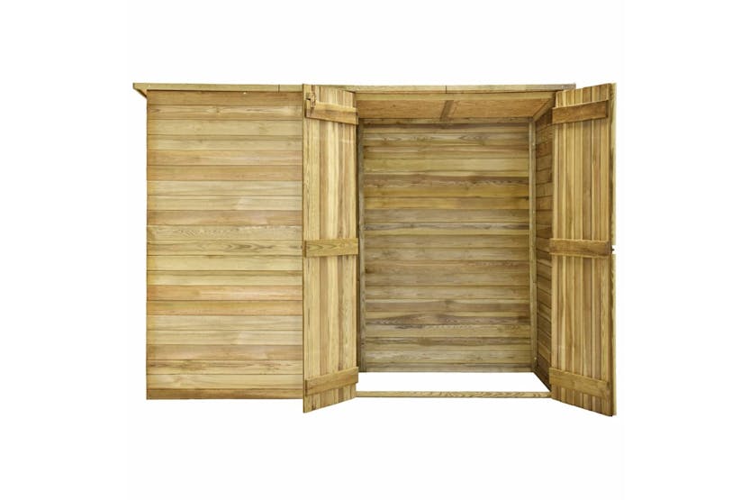 Vidaxl 46363 Garden Shed House 232x110x170 Cm Impregnated Pinewood