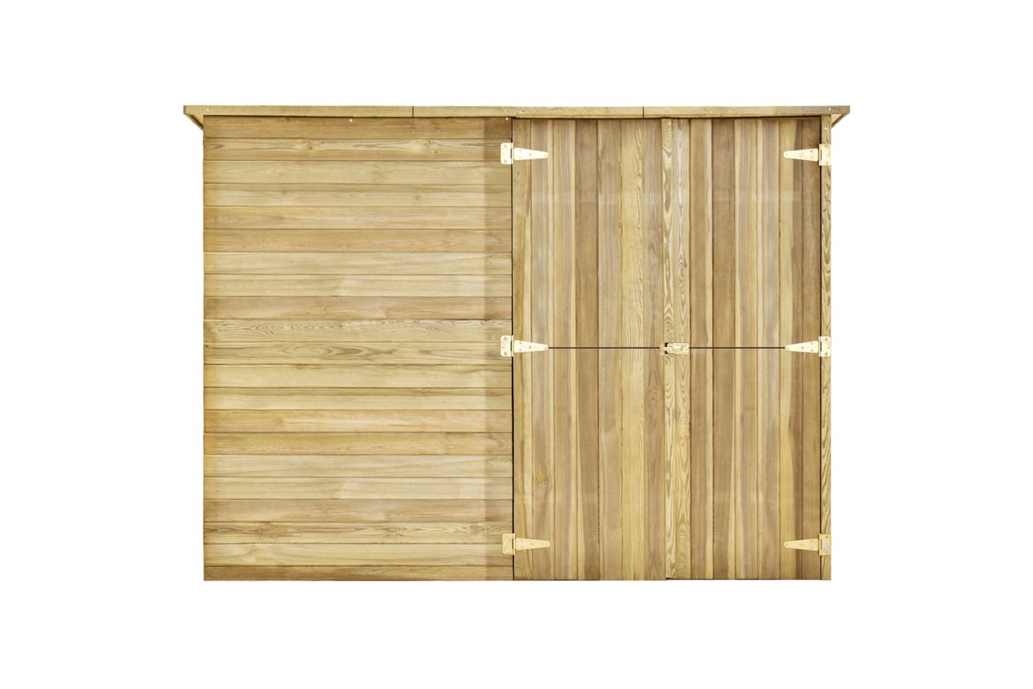 vidaXL 3059875 Garden Bike Shed 232x110x170cm Impregnated Pinewood