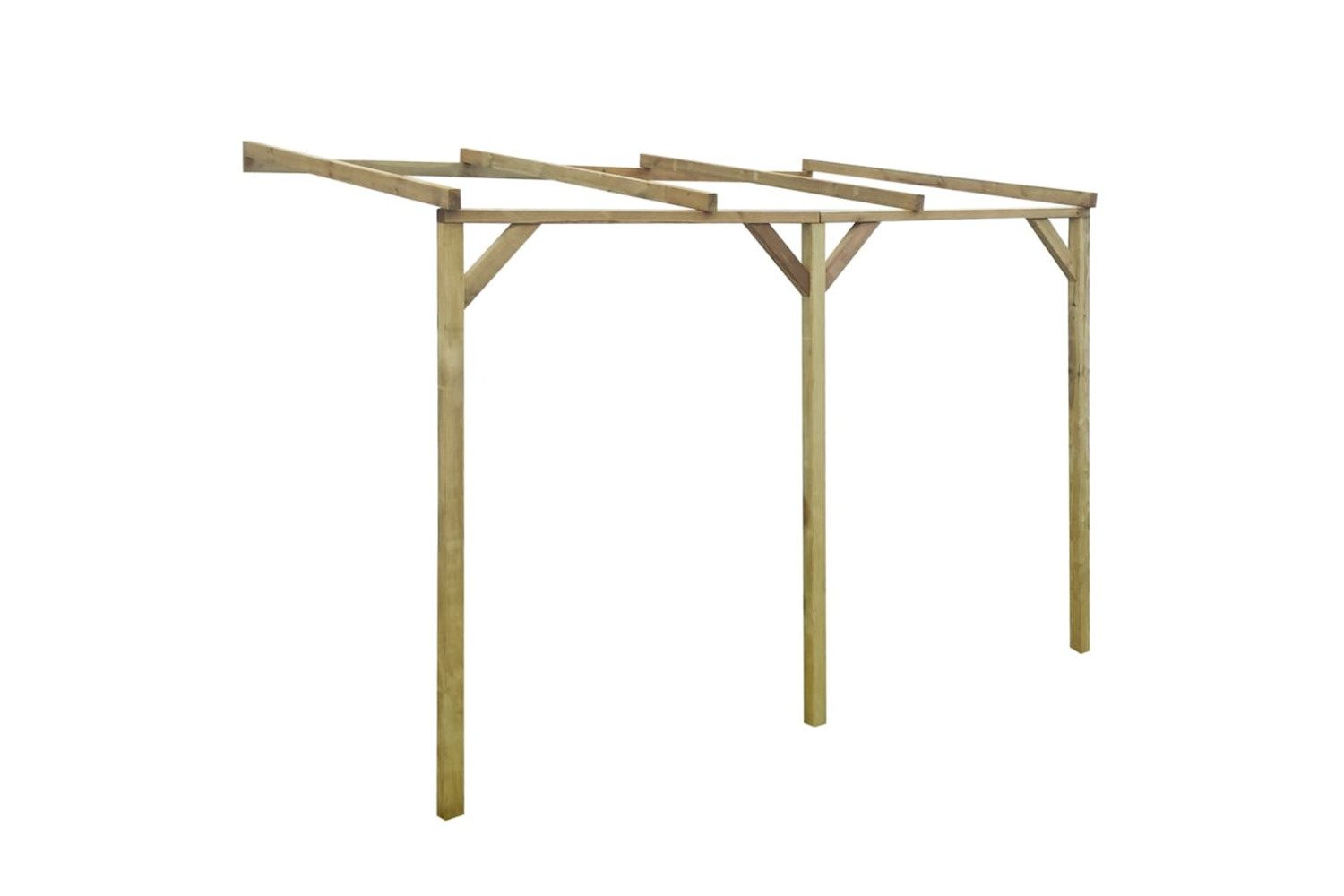 vidaXL 41709 Lean-to Pergola 2x3x2.2 M Wood