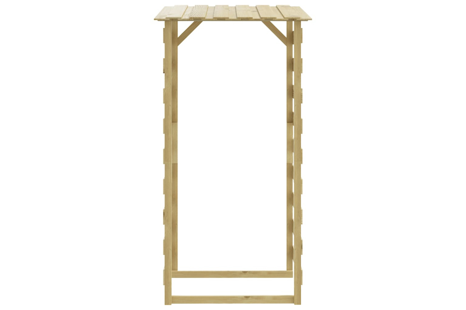 vidaXL 3096648 Pergolas With Roofs 2 Pcs 100x90x200cm Impregnated Pinewood