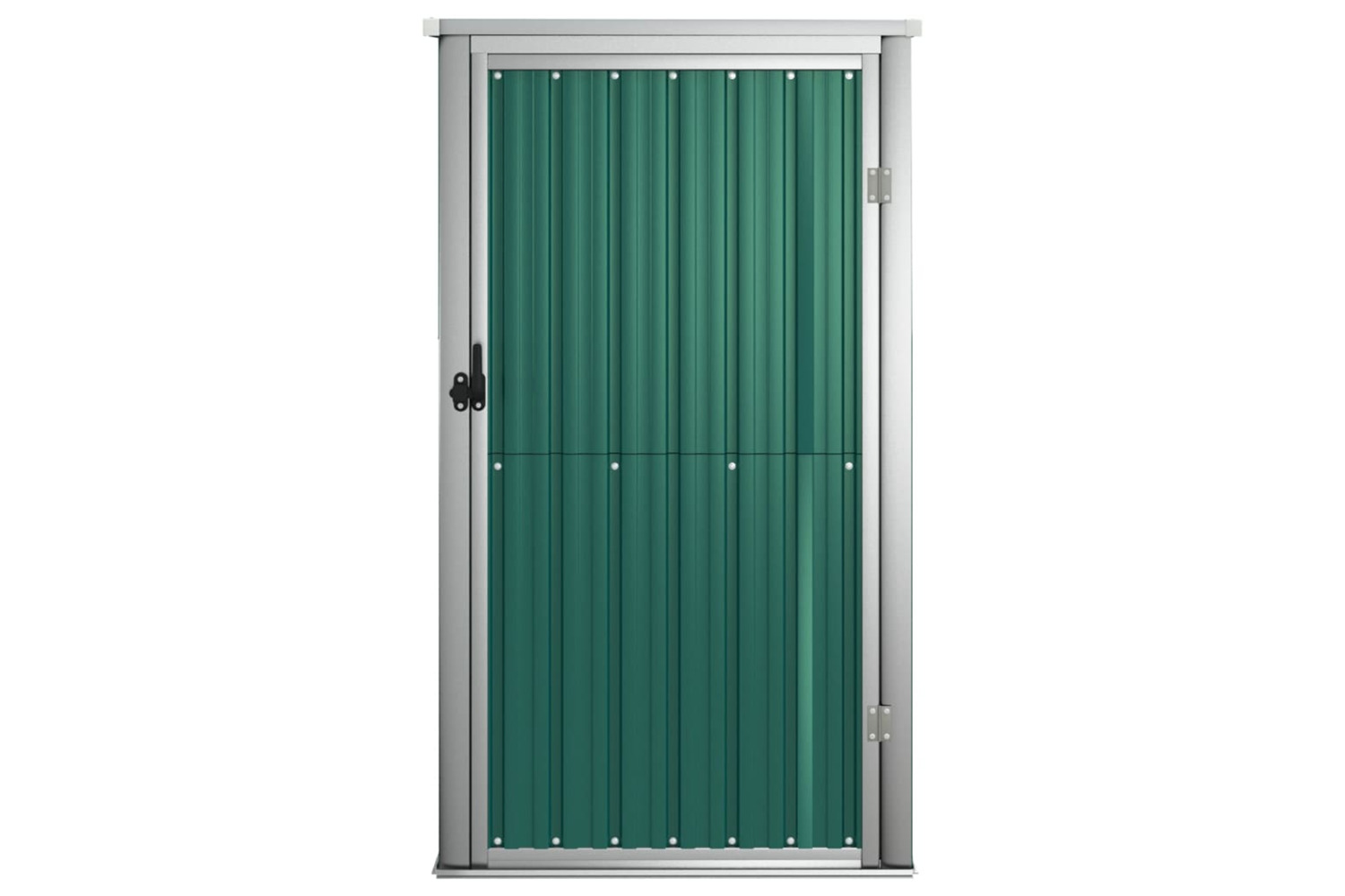 vidaXL 316205 Garden Tool Shed Green 88x89x161cm Galvanised Steel