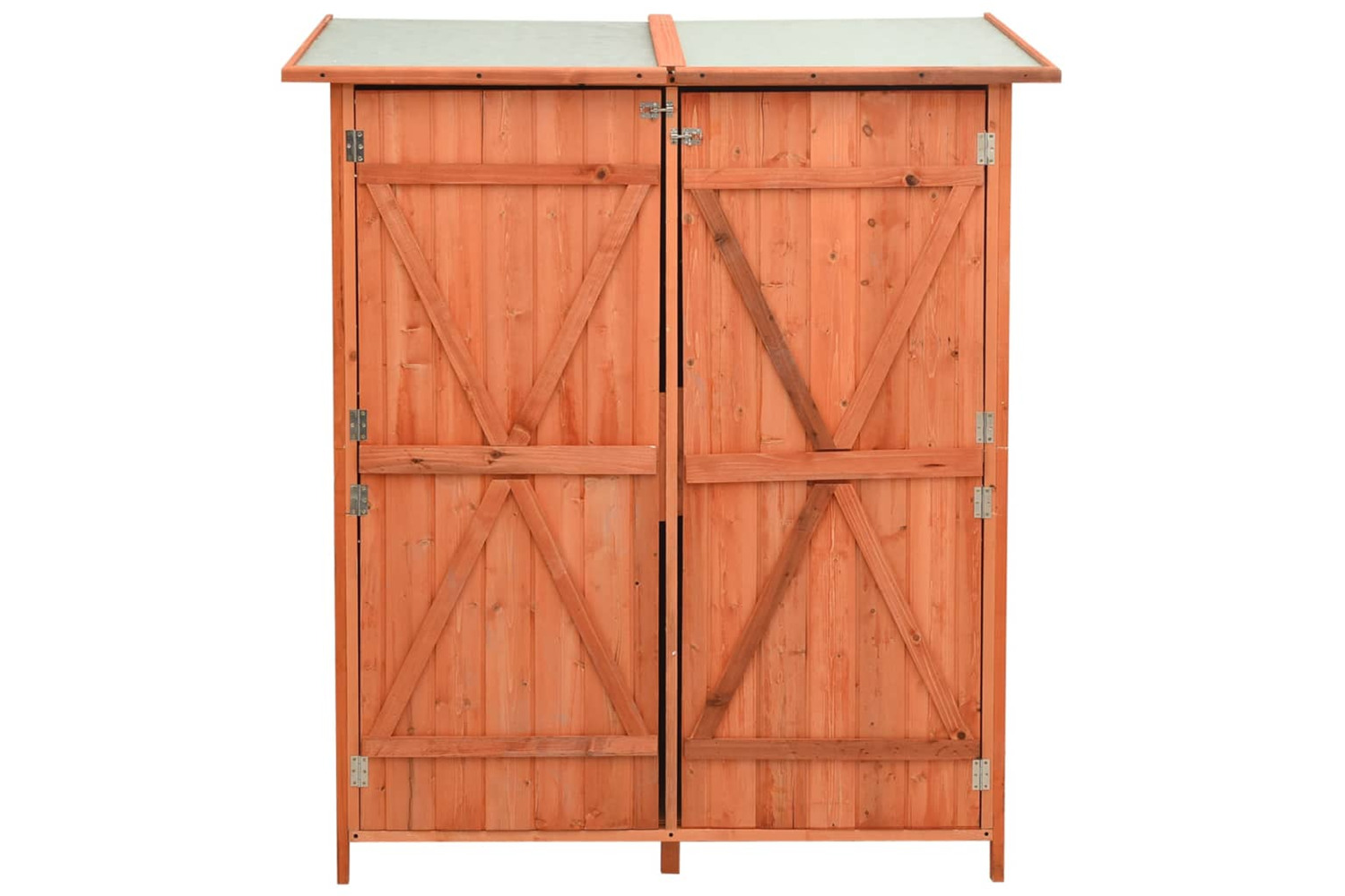 vidaXL 171451 Garden Tool Shed 136x75x160cm Solid Firwood