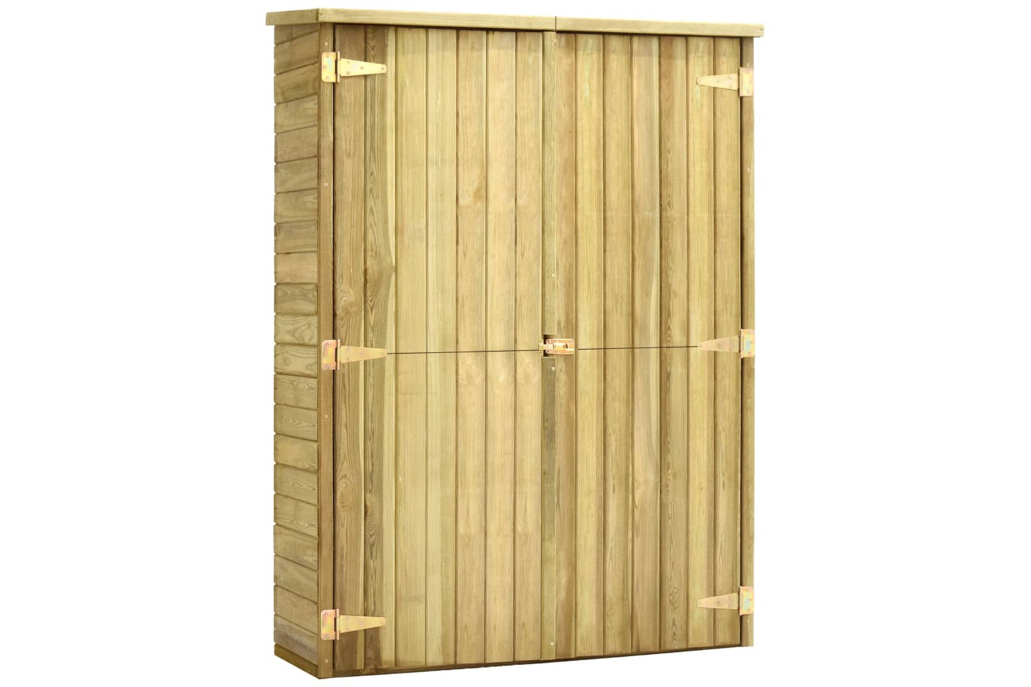 vidaXL 46361 Garden Tool Shed 123x50x171cm Impregnated Pinewood