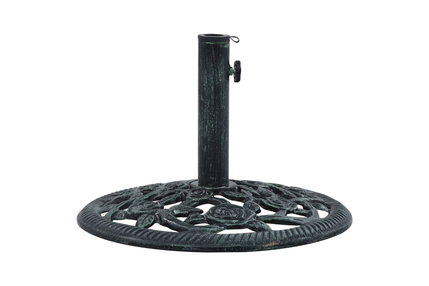 vidaXL 47863 Umbrella Base Green 9 Kg 40cm Cast Iron