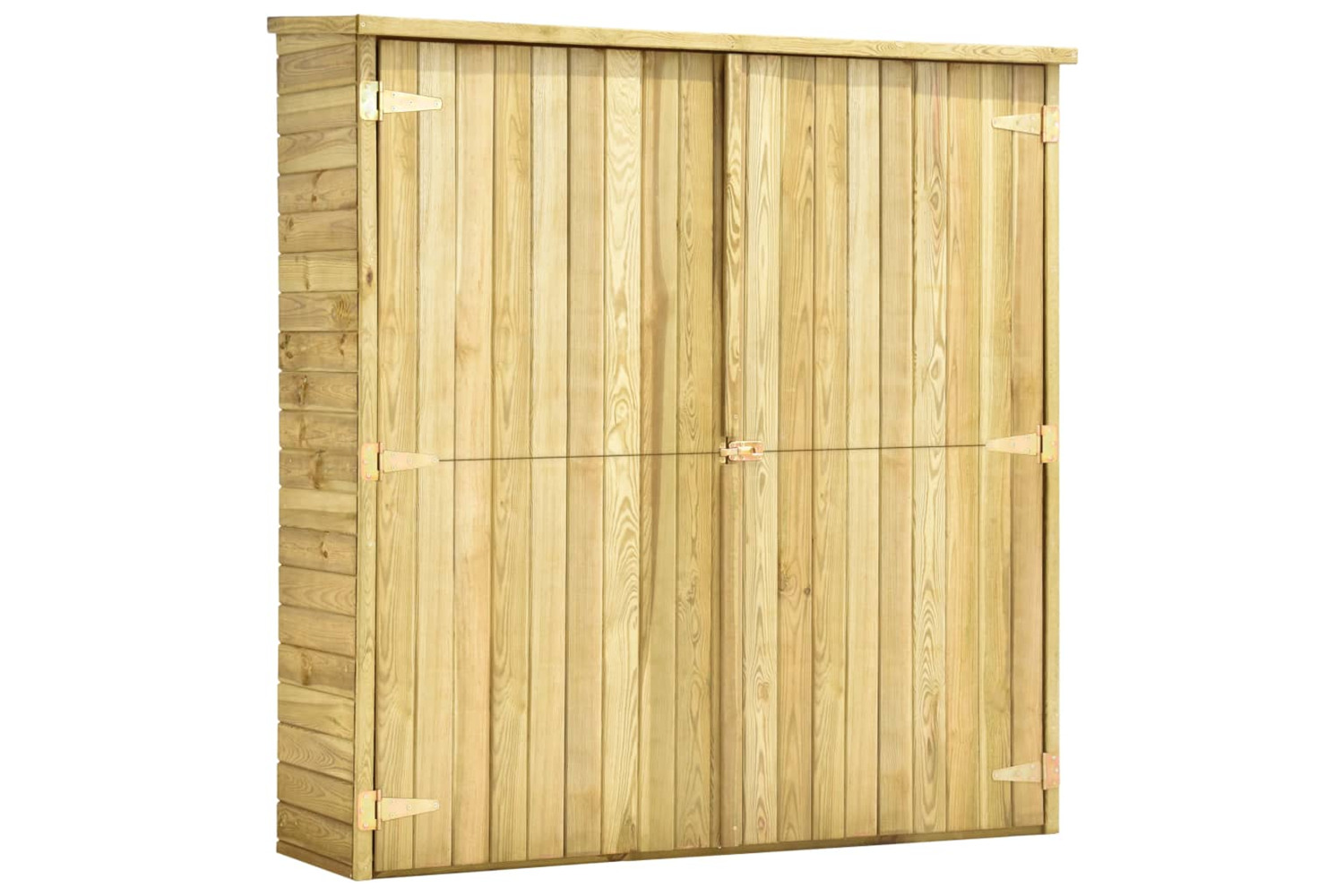 vidaXL 46362 Garden Tool Shed 163x50x171cm Impregnated Pinewood