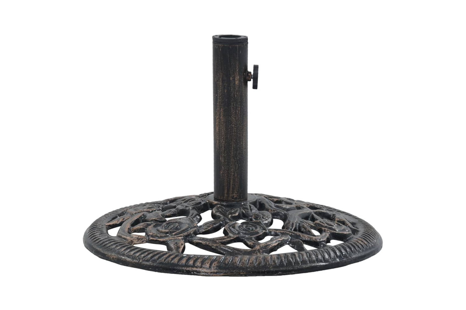 vidaXL 47861 Umbrella Base Bronze 12 Kg 48cm Cast Iron