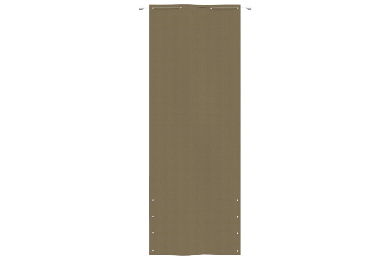 vidaXL 148523 Balcony Screen Taupe 80x240cm Oxford Fabric