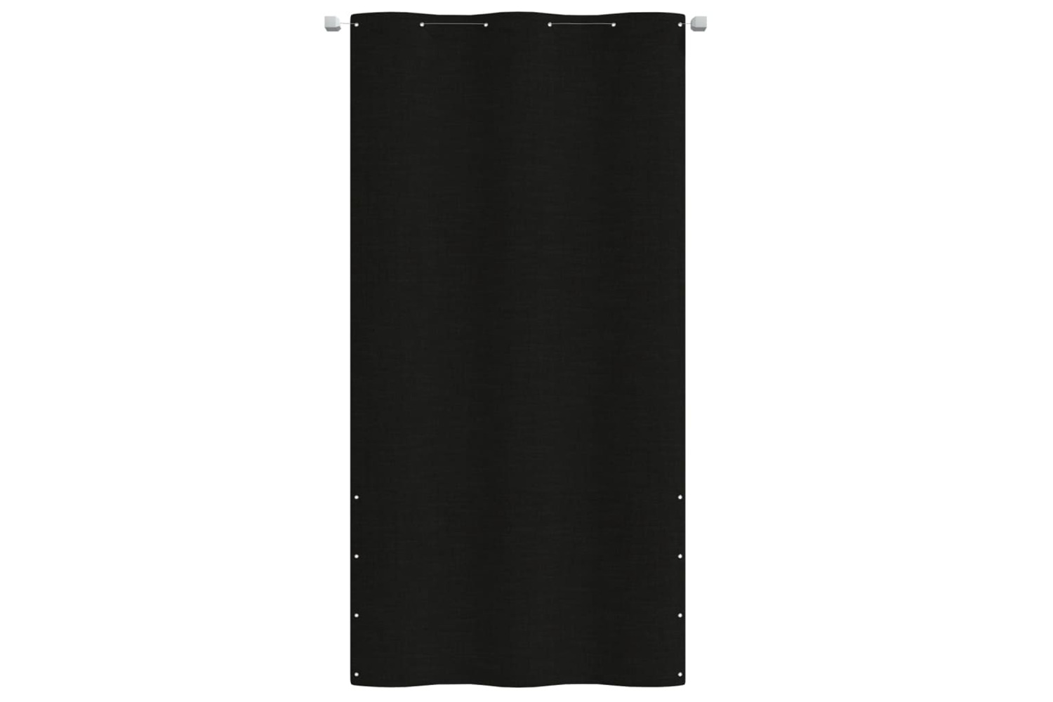 vidaXL 148555 Balcony Screen Black 120x240cm Oxford Fabric