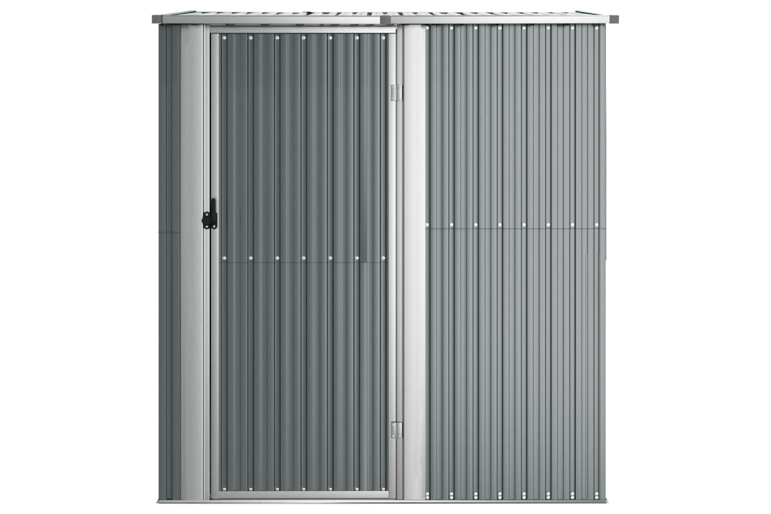 vidaXL 150904 Garden Shed Grey 180.5x97x209.5cm Galvanised Steel