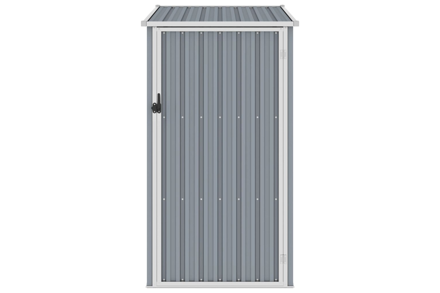 vidaXL 46290 Garden Shed Grey 87x98x159cm Galvanised Steel