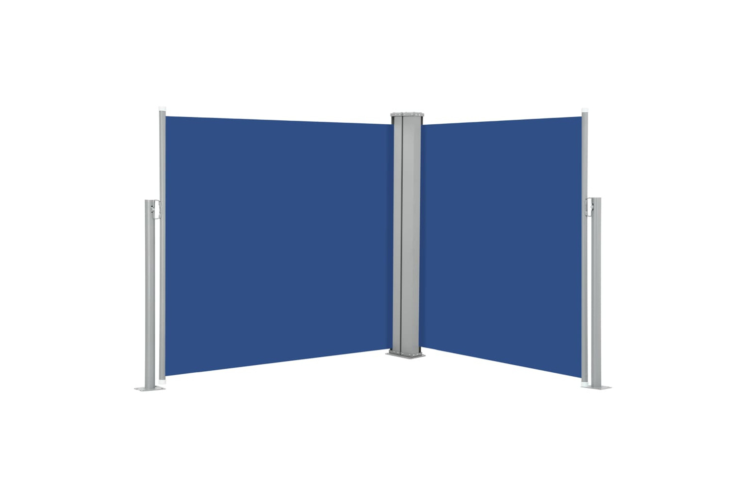 vidaXL 48446 Retractable Side Awning Blue 100x600cm