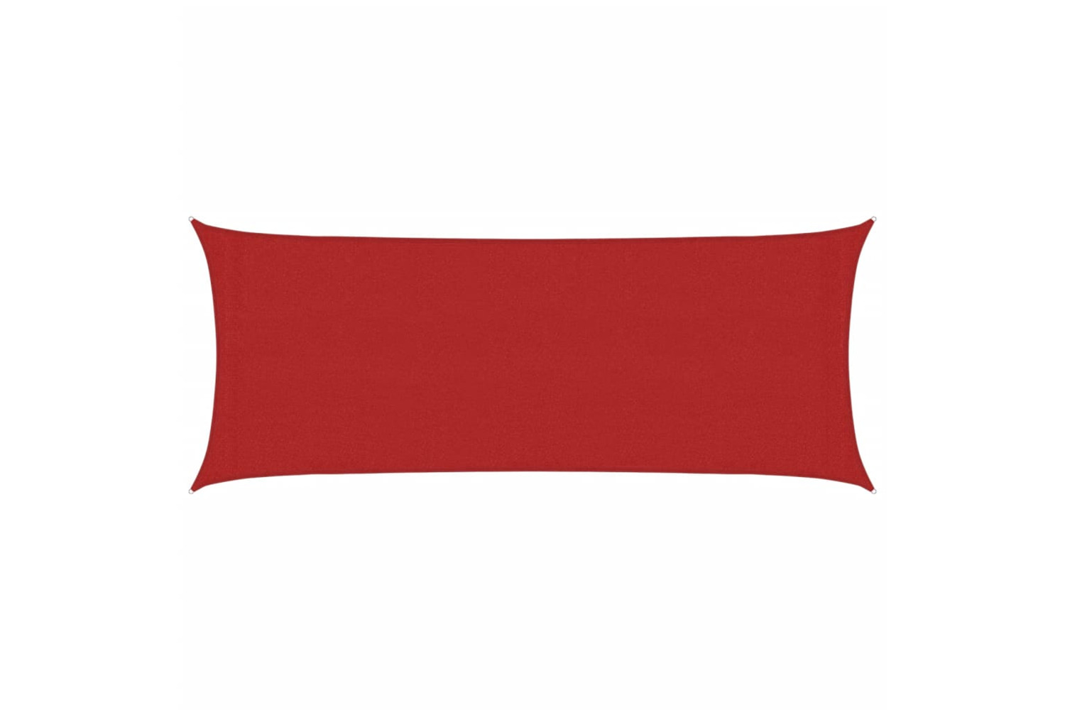 vidaXL 311616 Sunshade Sail 160 G/m² Red 2x5 M Hdpe