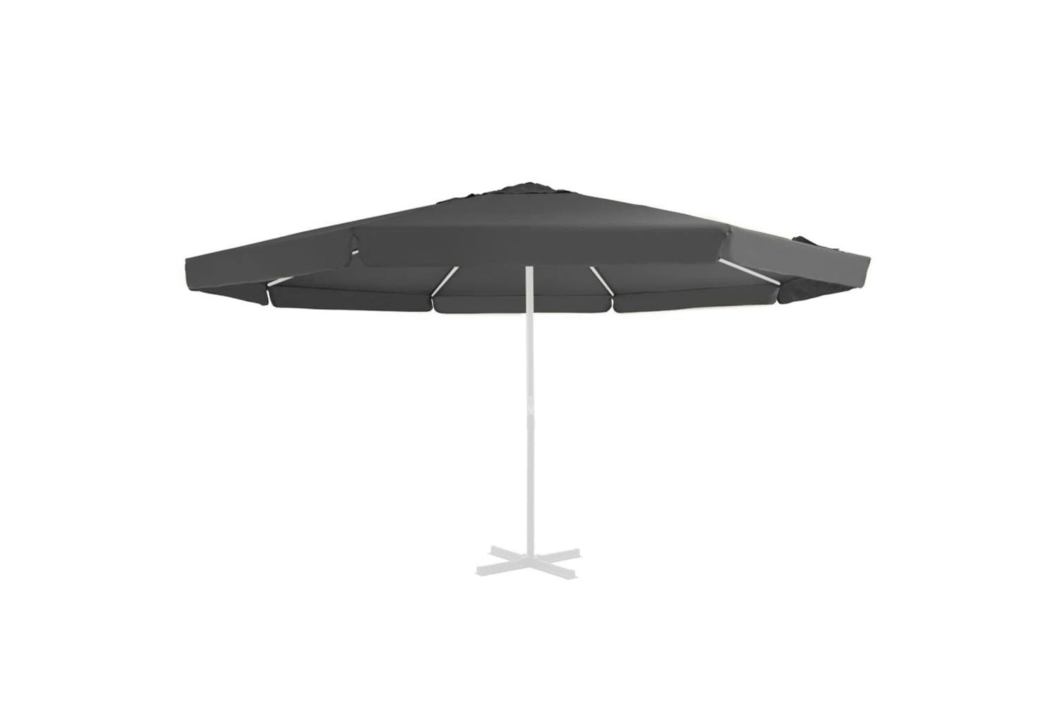 Vidaxl 312540 Replacement Fabric For Outdoor Parasol Anthracite 500 Cm
