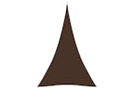 Vidaxl 135839 Sunshade Sail Oxford Fabric Triangular 4x5x5 M Brown