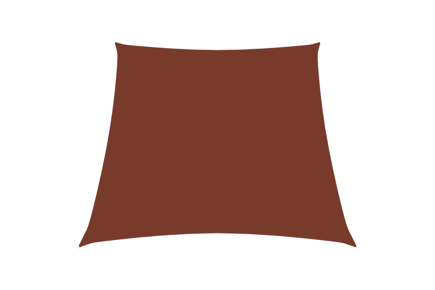 vidaXL 135409 Sunshade Sail Oxford Fabric Trapezium 4/5x4 M Terracotta
