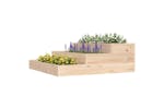 Vidaxl 823906 Planter 78x78x27 Cm Solid Wood Pine