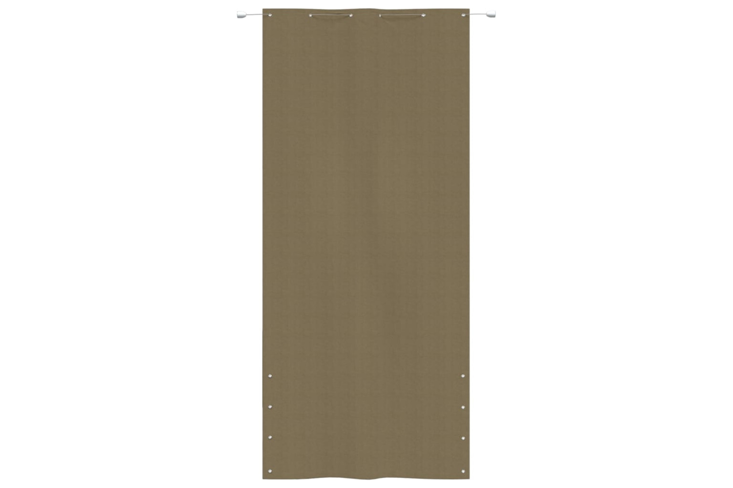 vidaXL 148525 Balcony Screen Taupe 120x240cm Oxford Fabric
