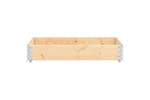 Vidaxl 3055162 Raised Bed 80x120 Cm Solid Pine Wood (310050)