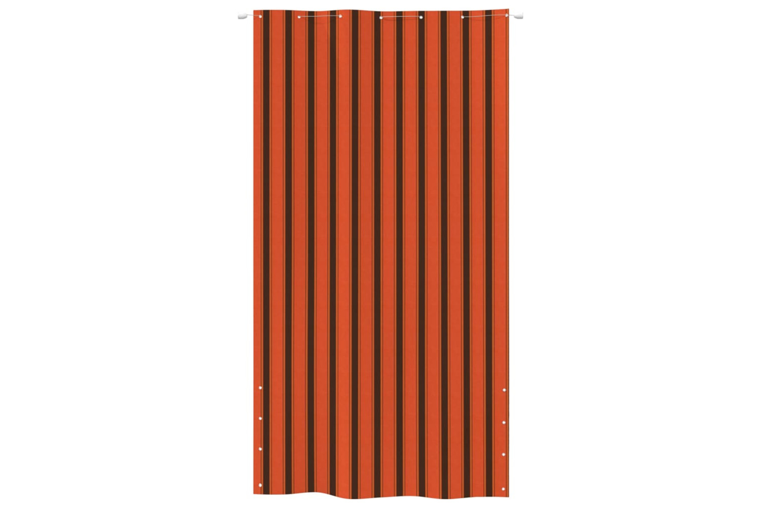 vidaXL 148571 Balcony Screen Orange And Brown 140x240cm Oxford Fabric