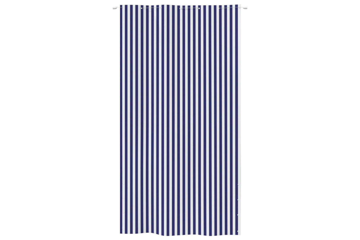 vidaXL 148591 Balcony Screen Blue And White 140x240cm Oxford Fabric