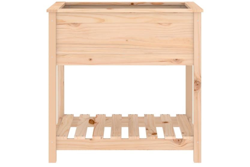 Vidaxl 823780 Planter With Shelf 82.5x54x81 Cm Solid Wood Pine