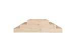 Vidaxl 823899 Planter 110x110x27 Cm Solid Wood Pine