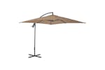 Vidaxl 44880 Cantilever Umbrella With Steel Pole 250x250 Cm Taupe