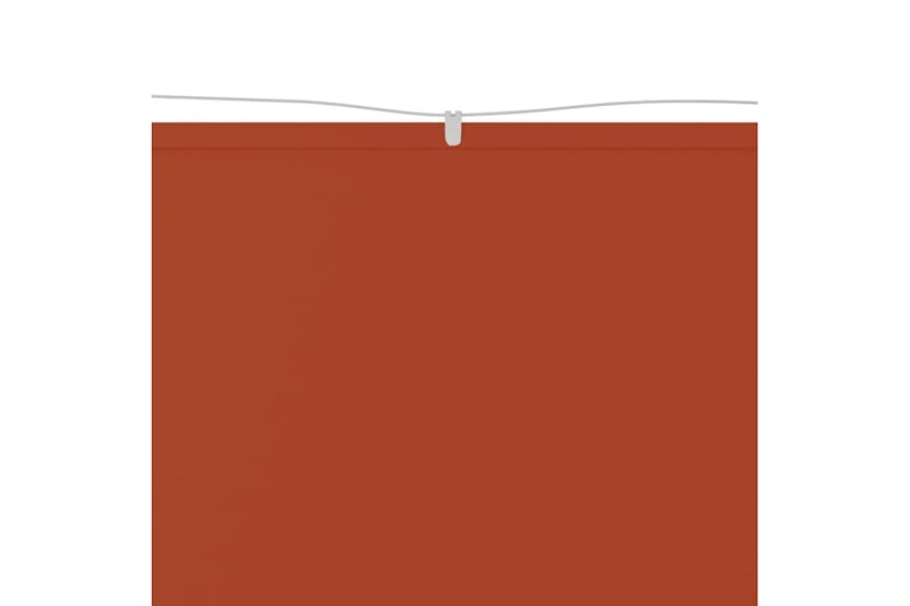 Vidaxl 148357 Vertical Awning Terracotta 100x800 Cm Oxford Fabric