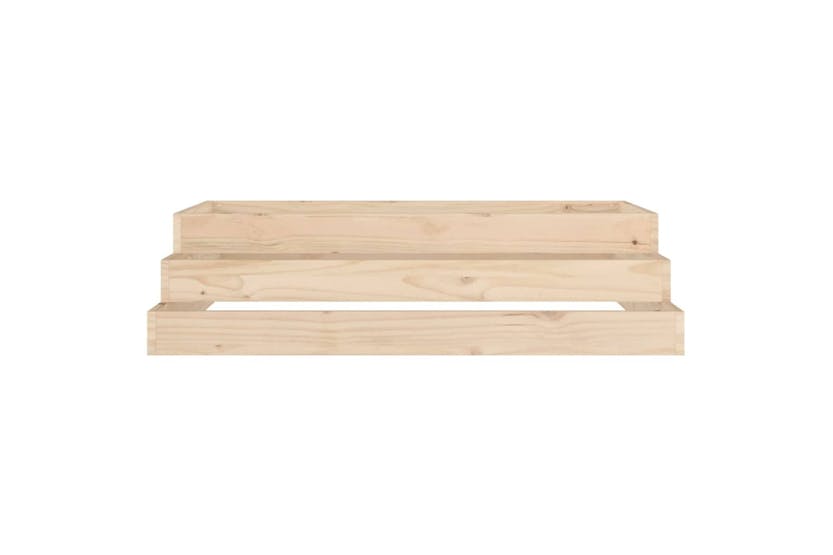 Vidaxl 823899 Planter 110x110x27 Cm Solid Wood Pine