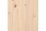 Vidaxl 823801 Planter With Shelf 111.5x111.5x81 Cm Solid Wood Pine