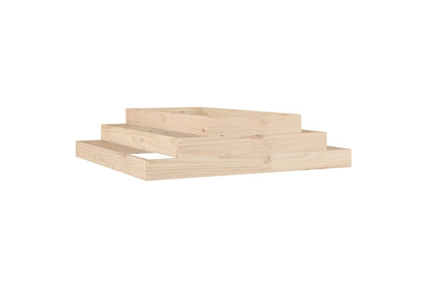 Vidaxl 823899 Planter 110x110x27 Cm Solid Wood Pine
