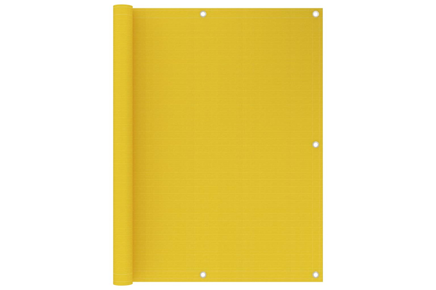 vidaXL 311002 Balcony Screen Yellow 120x500cm Hdpe