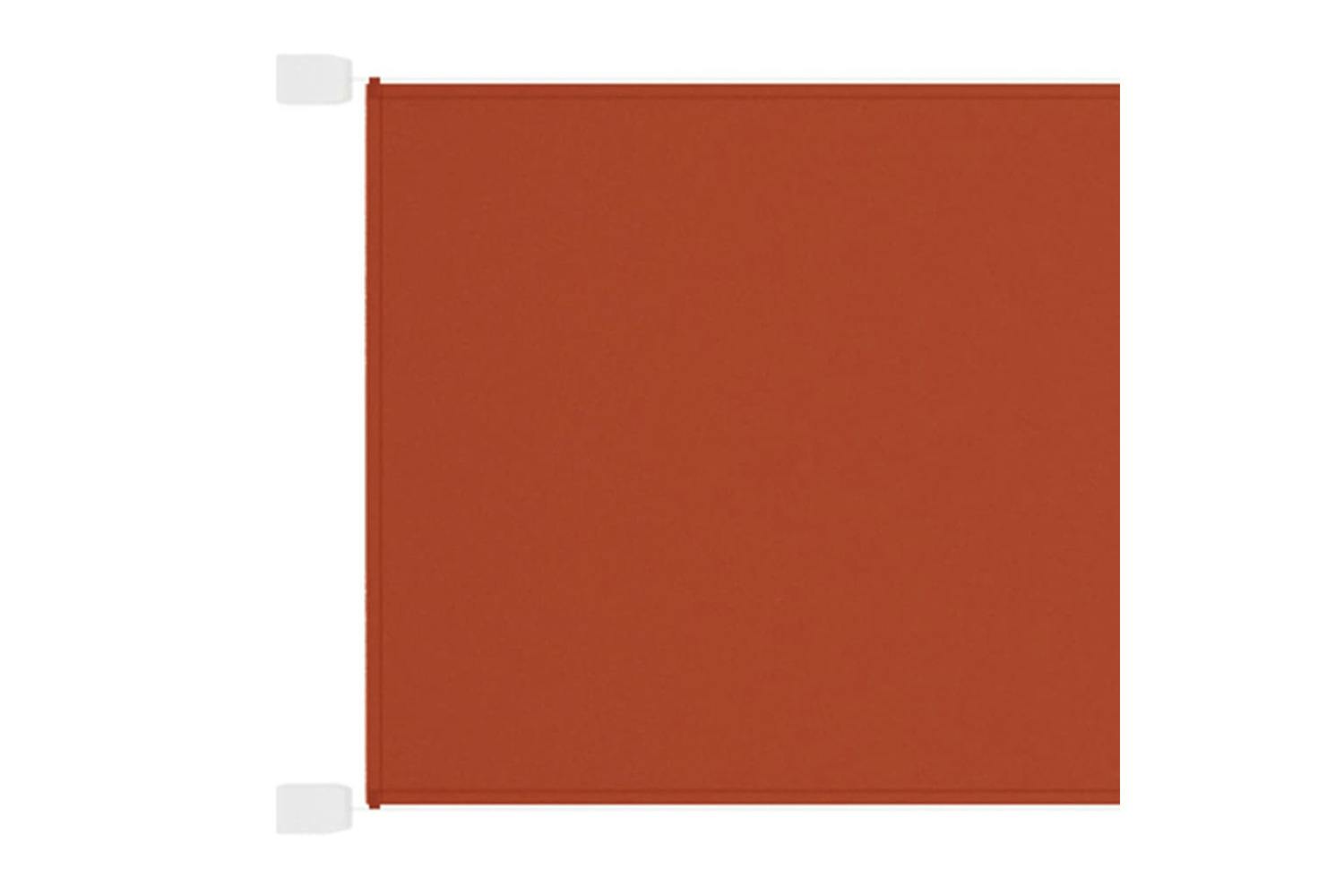 Vidaxl 148357 Vertical Awning Terracotta 100x800 Cm Oxford Fabric