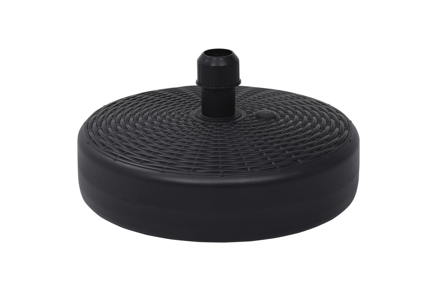 vidaXL 47855 Umbrella Base Sand/water Filled 24 L Black
