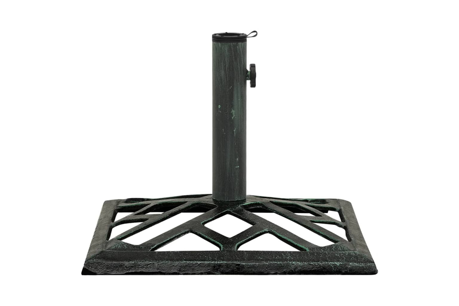 vidaXL 317760 Umbrella Base Green 44x44x31cm Cast Iron