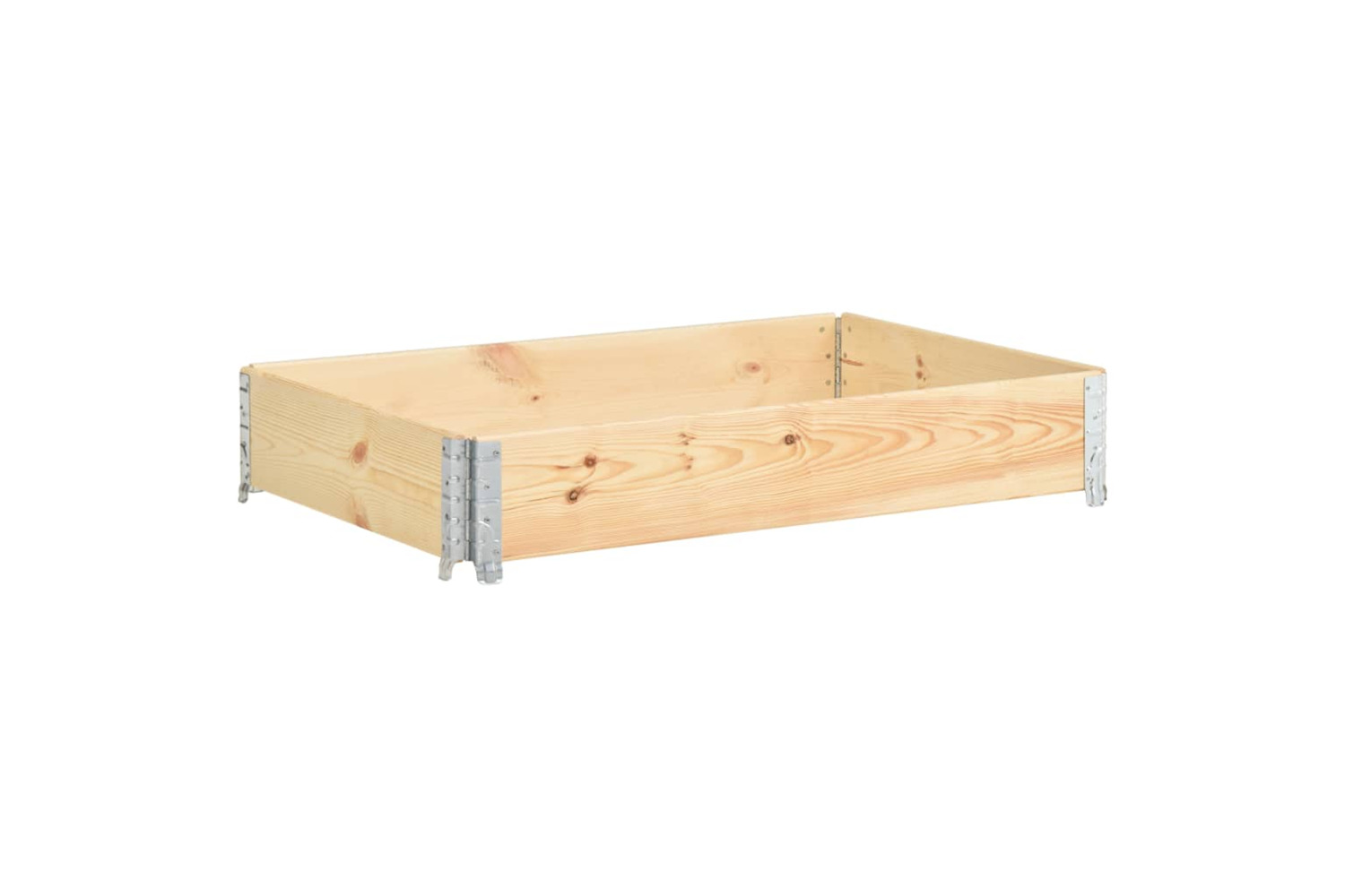 vidaXL 3055162 Raised Bed 80x120cm Solid Pine Wood (310050)